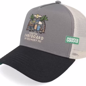 Delivery GreyBlack A-Frame Trucker