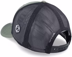 Dungeon Master Dragon Silhouette 112 Loden/Black Trucker - Critiql Hit