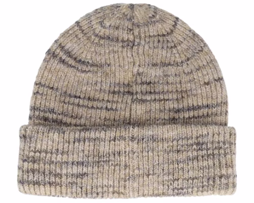 Elm Beanie Light Brown Cuff - Upfront