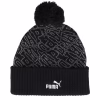 Essential Beanie Black Pom - Puma