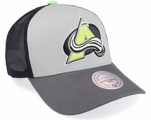 Exclusive x Colorado Avalanche Iron Grey Trucker - Mitchell & Ness