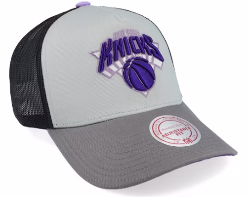 Exclusive x New York Knicks Iron GreyBlack Trucker - Mitchell & Ness