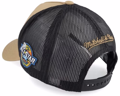 Exclusive x Tampa Bay Lightning Archaeo TanBlack A-frame Trucker - Mitchell & Ness