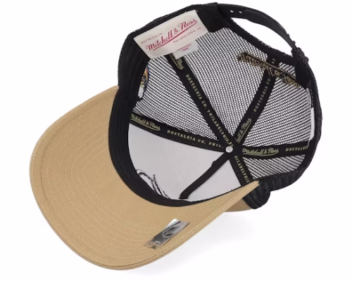 Exclusive x Tampa Bay Lightning Archaeo TanBlack A-frame Trucker - Mitchell & Ness