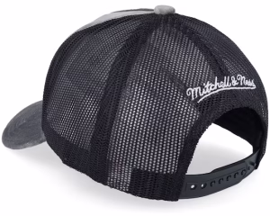 Exclusive x Velvet M&n Box Logo GreyBlack A-Frame Trucker - Mitchell & Ness