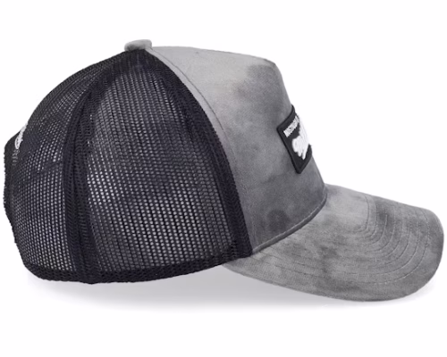 Exclusive x Velvet M&n Box Logo GreyBlack A-Frame Trucker - Mitchell & Ness
