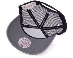 Exclusive x Velvet M&n Box Logo GreyBlack A-Frame Trucker - Mitchell & Ness