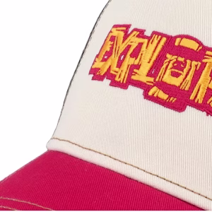 Explorer StoneBrownRed A-Frame Trucker - JJ Hats