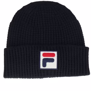 Fasa F-box Waffle Beanie Black Cuff - Fila