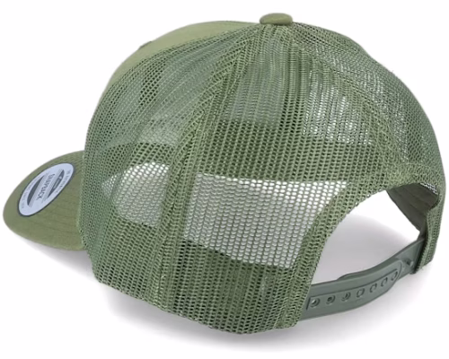 Fish Rods Cross Olive Trucker - Skillfish