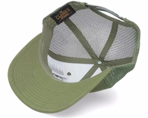 Fish Rods Cross Olive Trucker - Skillfish