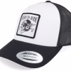 Free Soul Skull Patch BlackWhite Trucker - Born To Ride