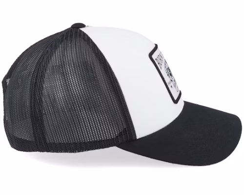 Free Soul Skull Patch BlackWhite Trucker - Born To Ride