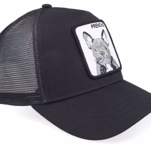 Frenchie Void Black A-Frame Trucker