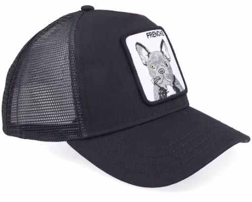 Frenchie Void Black A-Frame Trucker