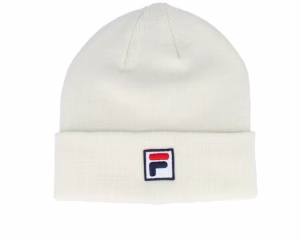 Fushun F-box Beanie Antique White Cuff - Fila
