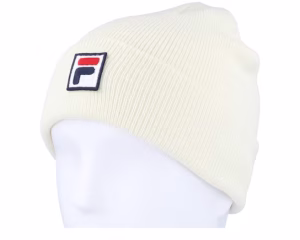 Fushun F-box Beanie Antique White Cuff - Fila