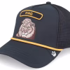 Gb2 Lion The Rocker Relaxed Black A-Frame Trucker - Goorin Bros