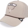 Gb2 Skull Rocker Top Biscuit A-Frame Trucker - Goorin