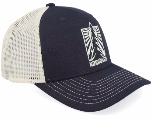 Granen Cap Black A-Frame Trucker - SQRTN