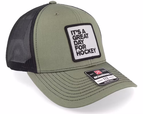 Great Day For Hockey LodenBlack Trucker - Iconic