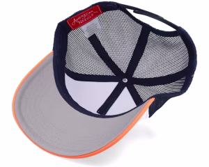 Great Lakes Riptide Valin WhiteNavyLight Orange Trucker