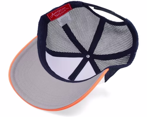 Great Lakes Riptide Valin WhiteNavyLight Orange Trucker