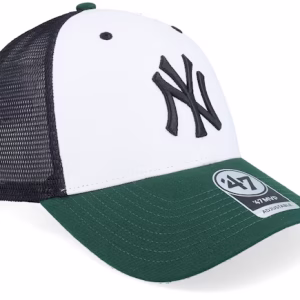 Hatstore Exclusive x New York Yankees Branson Tri Tone MVP WhiteForrestBlack Trucker - 47 Brand