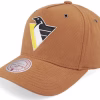 Exclusive x Pittsburgh Penguins Trek 4.0 Tan A-frame Adjustable - Mitchell & Ness