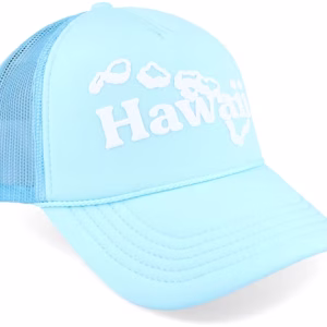 Hawaii Foamy Valin Sky Blue Trucker