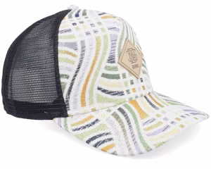 Hft Cap BraidBlack A-Frame Trucker - Djinns