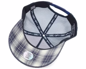 Hft Cap Denim Wishy Indigo A-Frame trucker - Djinns
