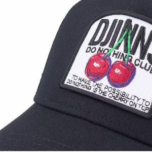 Hft Cap Dnc Cherry Black A-Frame Trucker - Djinns