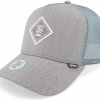 Hft Cap Fine Herringsbone Grey Trucker