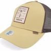 Hft Cap Hat Nut #1 Peanut/Brown A-Frame Trucker