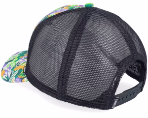 Hft Cap Hawaiian Animals Multi A-Frame Trucker - Djinns