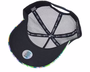 Hft Cap Hawaiian Animals Multi A-Frame Trucker - Djinns