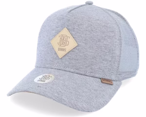 Hft Cap Jersey Patch Heather Grey Trucker - Djinns