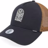Hft Cap Leaf Sun Black A-Frame Trucker - Djinns