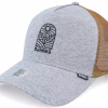 Hft Cap Leaf Sun Grey A-Frame Trucker - Djinns