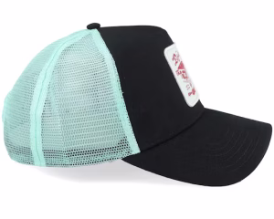 Hft Cap Street Disco BlackMint A-Frame Trucker - Djinns
