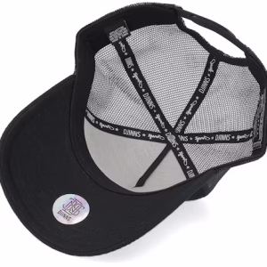 Hft Cap Waffle Dnc Black A-Frame Trucker - Djinns