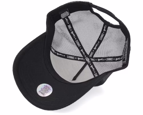 Hft Cap Waffle Dnc Black A-Frame Trucker - Djinns