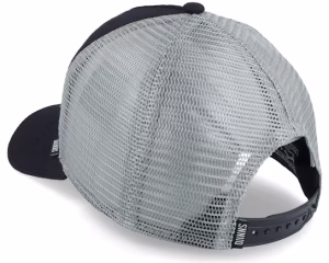 Hft Cap Wafflejersey Black/Grey Trucker - Djinns