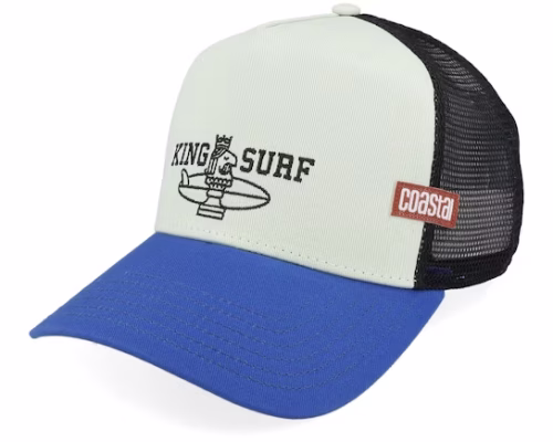 Hft Chess Surf MintBlueBlack A-Frame Trucker