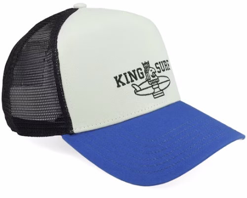 Hft Chess Surf MintBlueBlack A-Frame Trucker