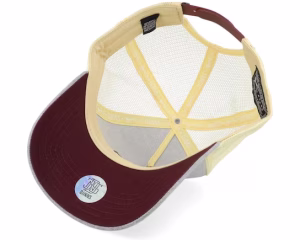 Hft Coffee Club GreyHeather A-Frame Grey Trucker - Djinns
