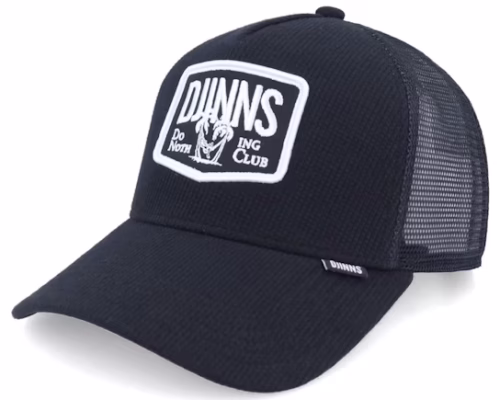 Hft Dnc Wafflemelange Black A-Frame Trucker - Djinns