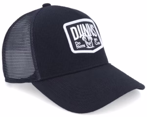 Hft Dnc Wafflemelange Black A-Frame Trucker - Djinns
