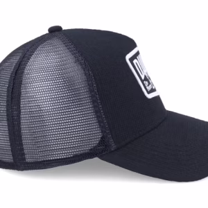 Hft Dnc Wafflemelange Black A-Frame Trucker - Djinns